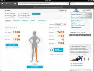 dotFIT web interface